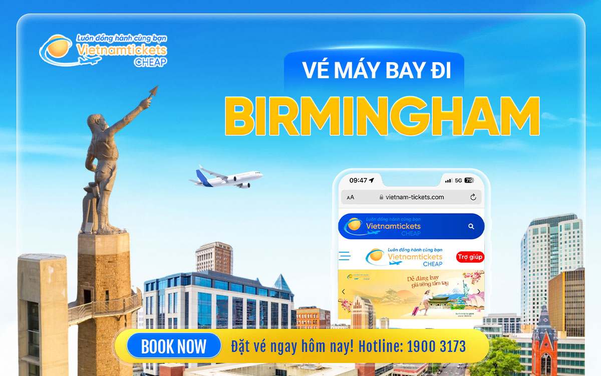 Vé đi Birmingham Alabama