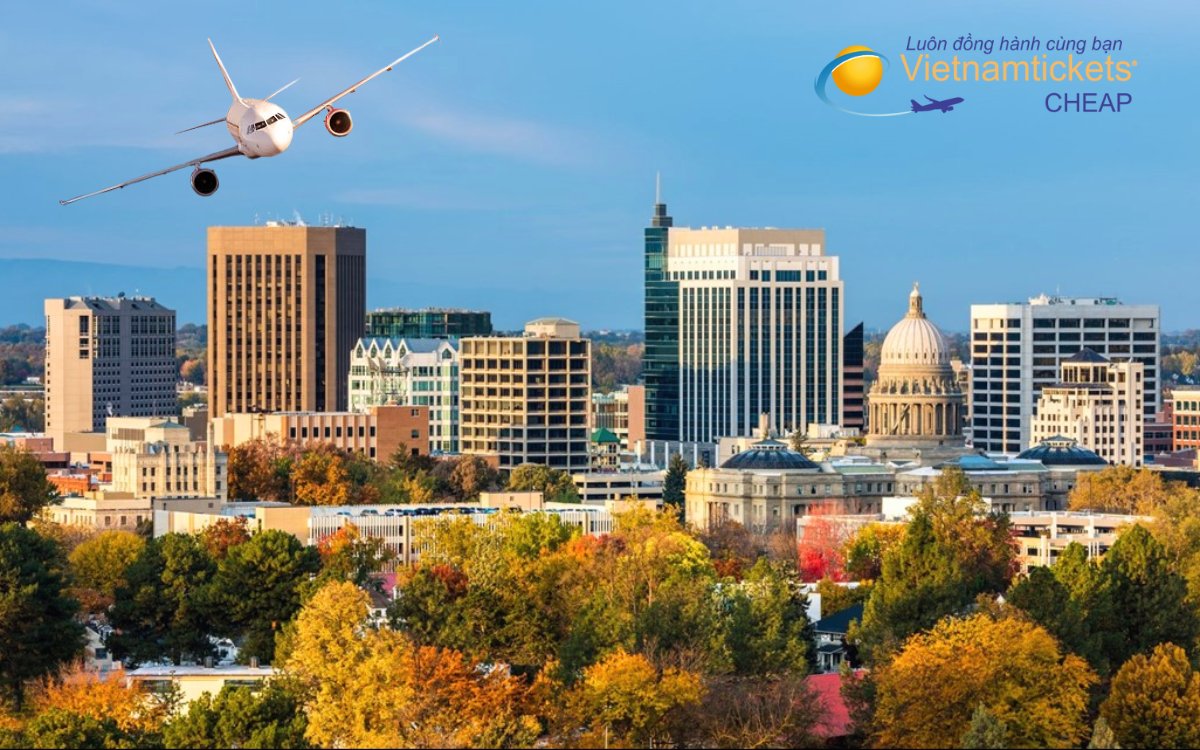 Chuyến bay từ Việt Nam đi Boise