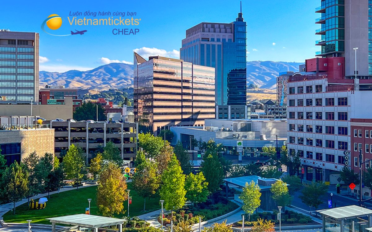 Giá vé máy bay đi Boise