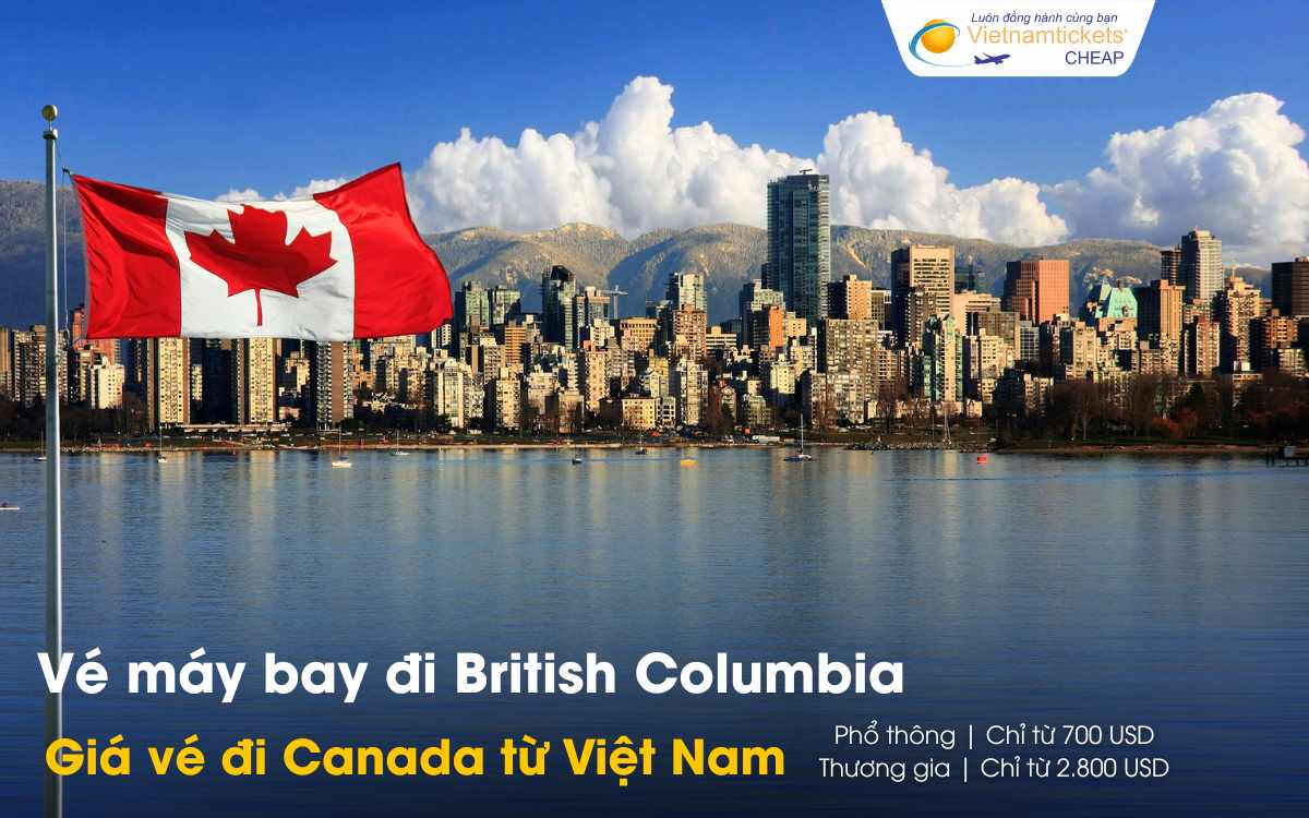 Giá vé máy bay đi Canada từ Việt Nam