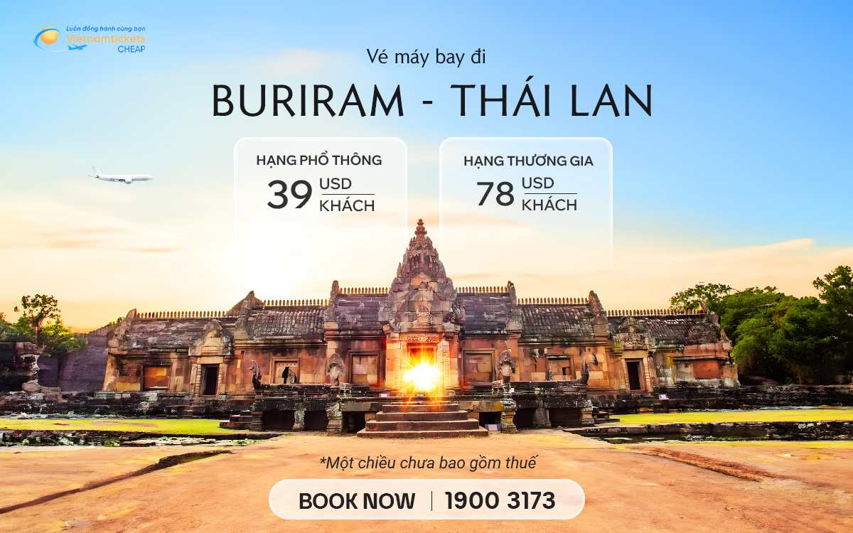 Vé Máy Bay Đi Buriram