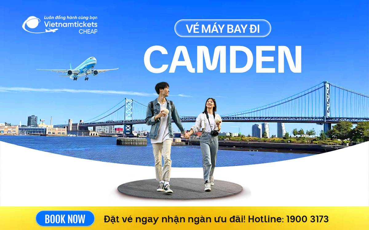 Vé Máy Bay Đi Camden