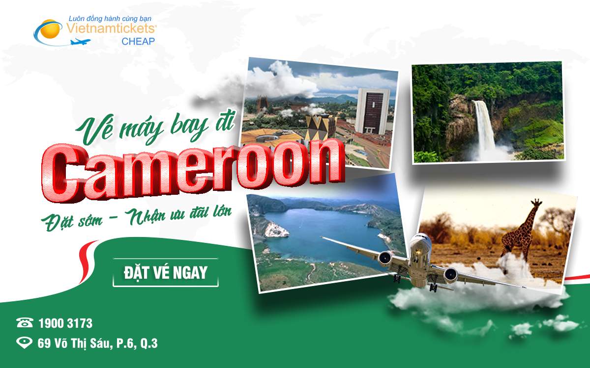 Vé máy bay đi Cameroon