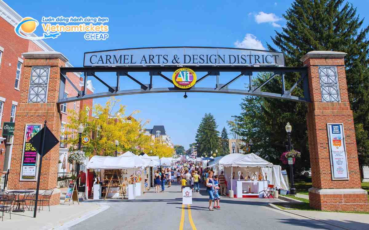 Giá vé máy bay đi Carmel
