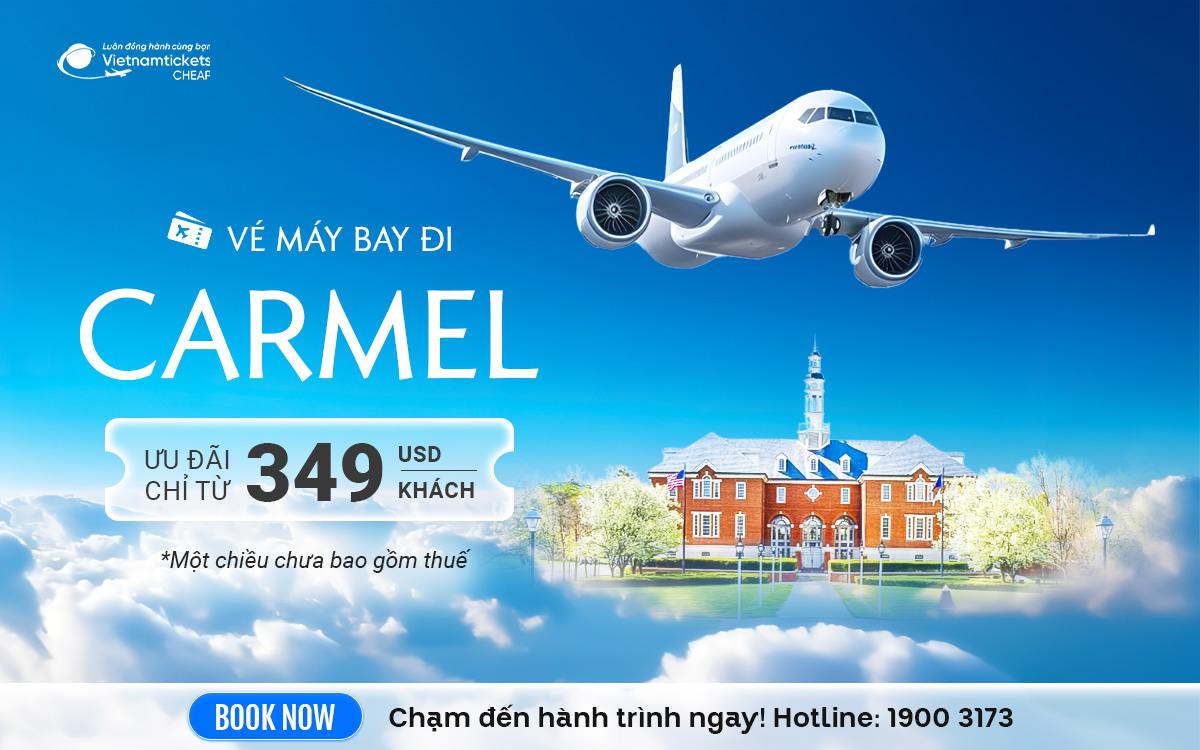 Vé Máy Bay Đi Carmel