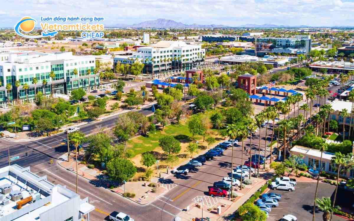 Giá vé máy bay đi Chandler