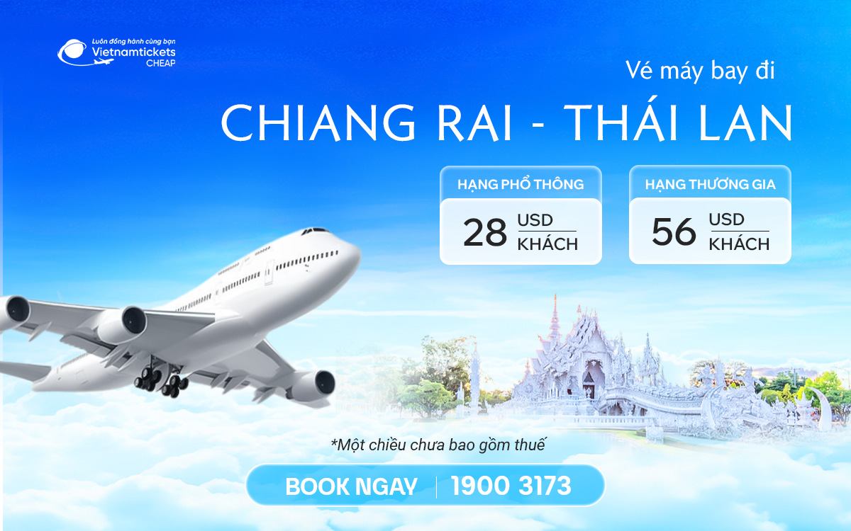 Vé Máy Bay Đi Chiang Rai