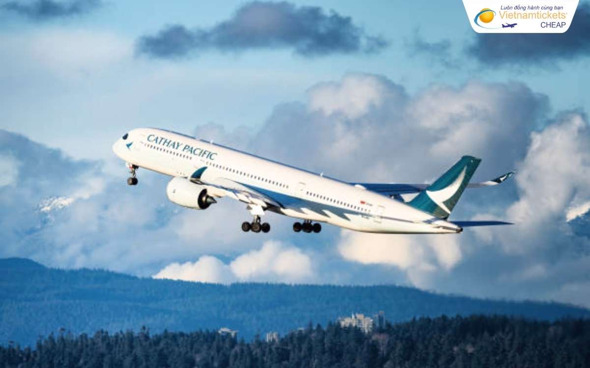 Cathay Pacific bay từ Việt Nam đi Chicago