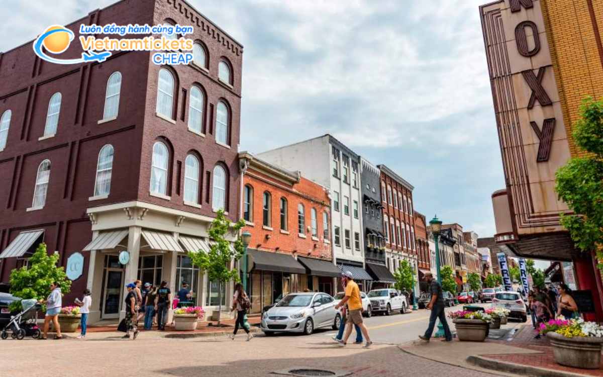 Giá vé máy bay đi Clarksville