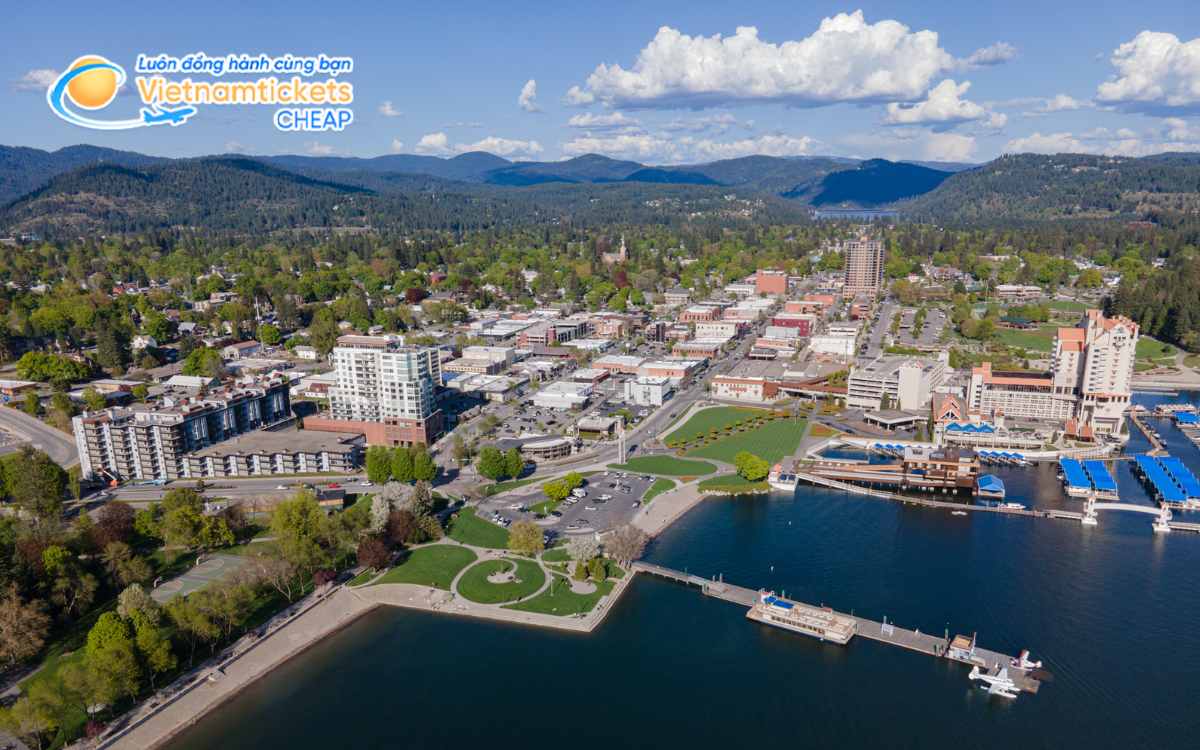 Giá vé máy bay đi Coeur d'Alene