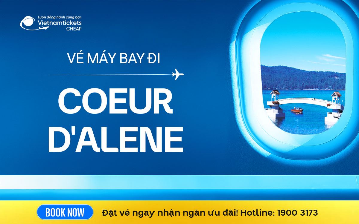 Vé Máy Bay Đi Coeur d'Alene