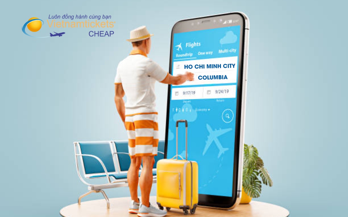 Mẹo săn vé máy bay Columbia giá rẻ
