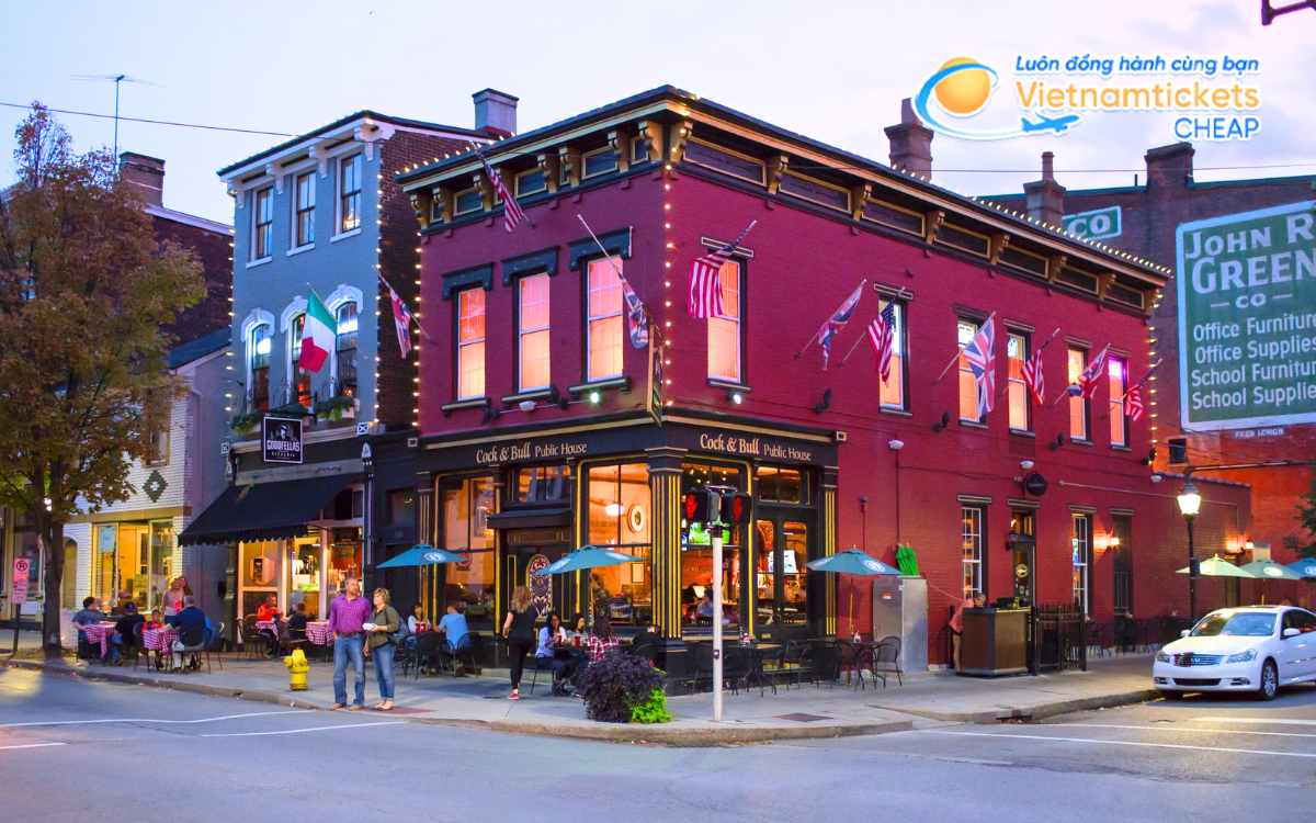 Giá vé máy bay đi Covington