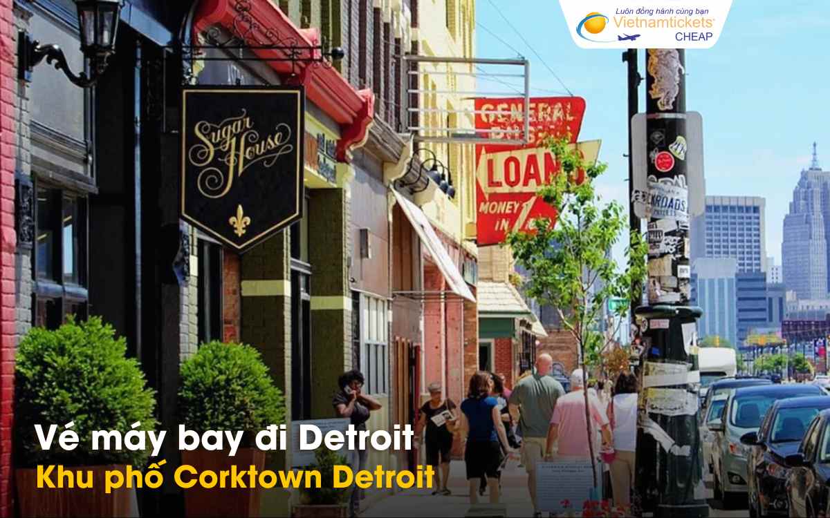 Corktown địa điểm du lịch Detroit