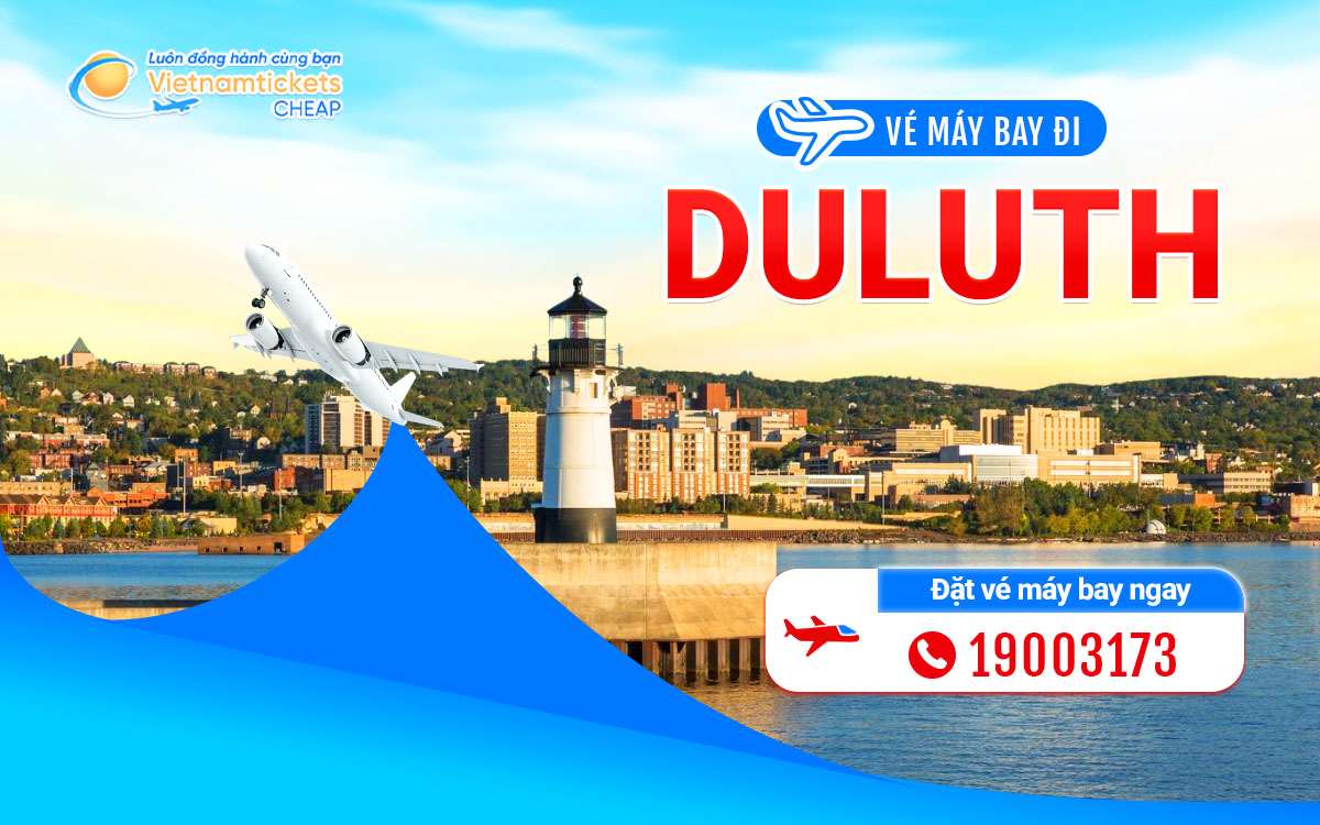 Vé Máy Bay Đi Duluth