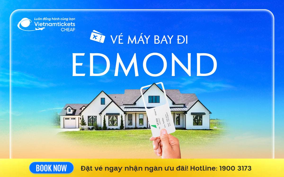 Vé Máy Bay Đi Edmond
