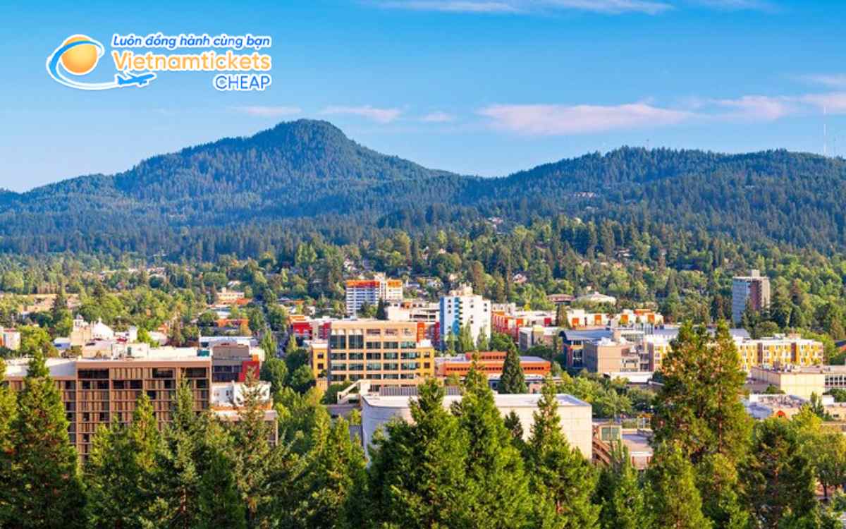 Giá vé máy bay đi Eugene