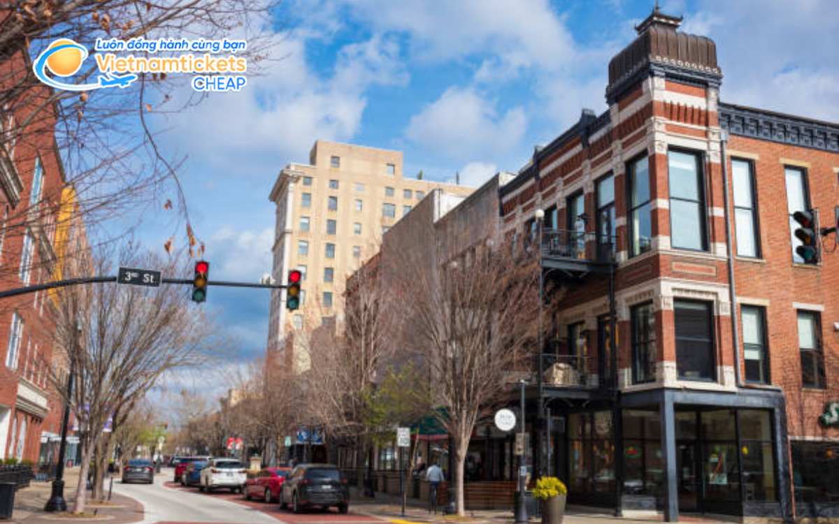 Giá vé máy bay đi Evansville