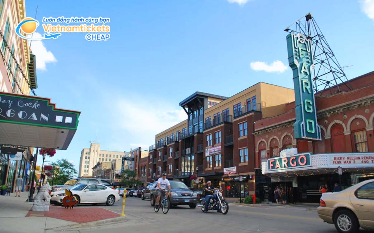 Giá vé máy bay đi Fargo