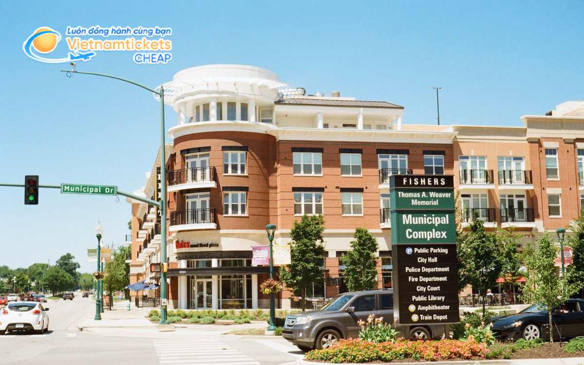 Giá vé máy bay đi Fishers