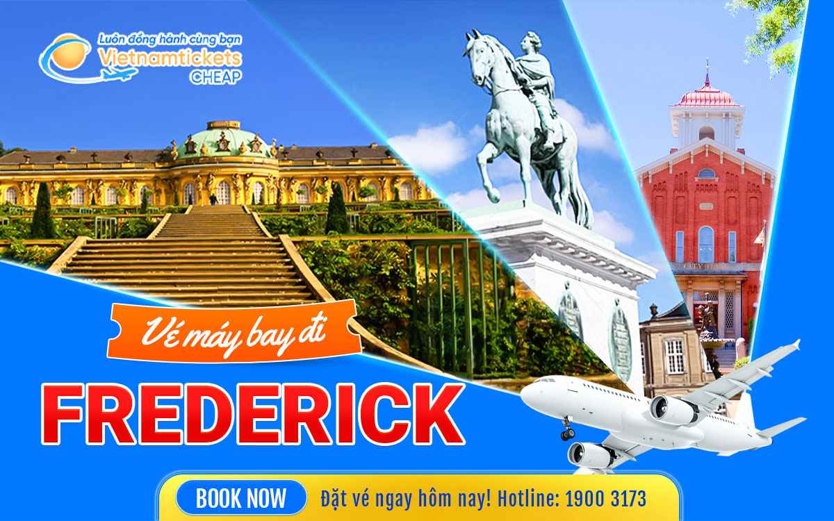 Vé Máy Bay Đi Frederick