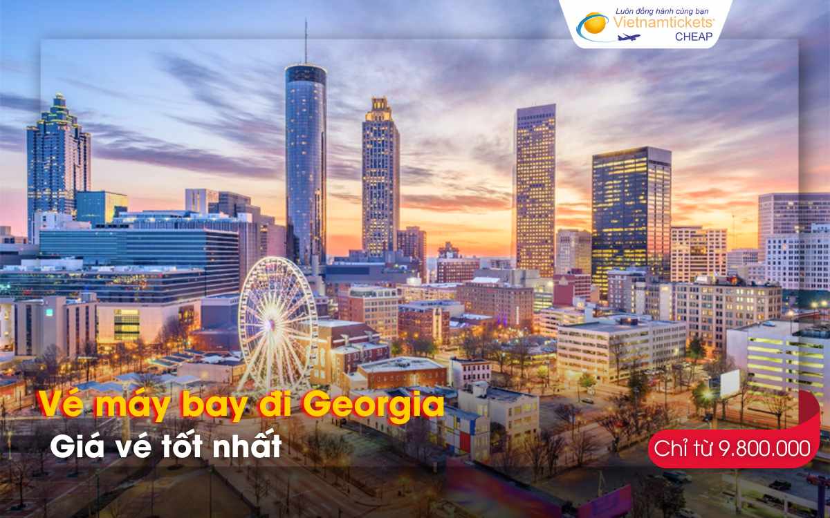 Giá vé máy bay đi Georgia