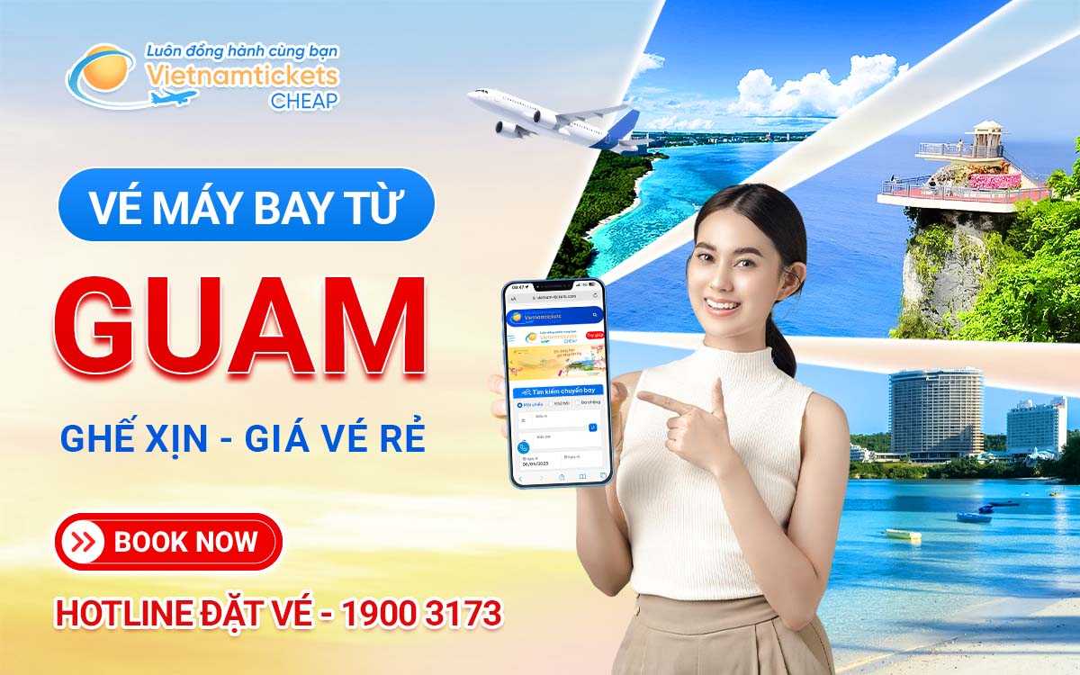 Vé đi Guam