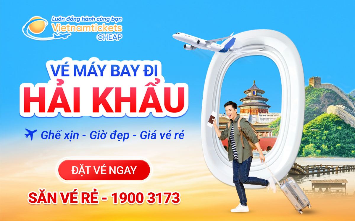 Vé đi Hải Khẩu