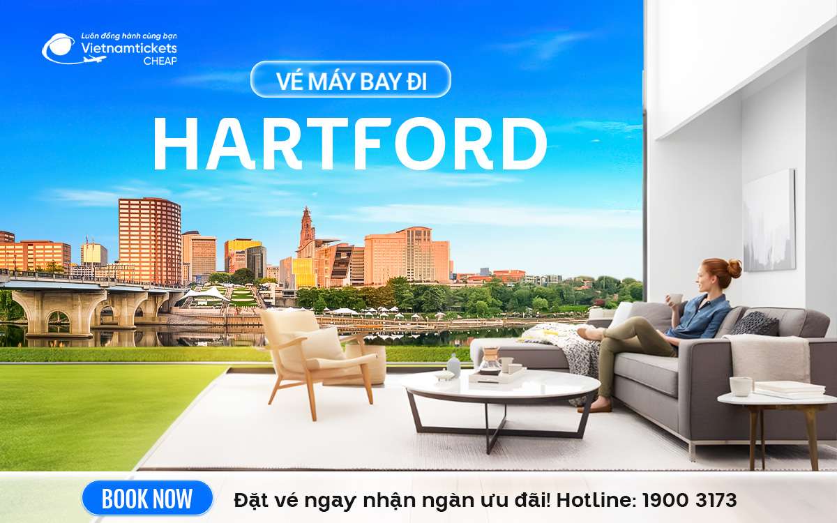 Vé Máy Bay Đi Hartford