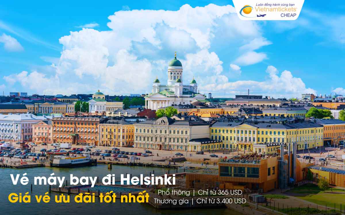 Giá vé máy bay đi Helsinki