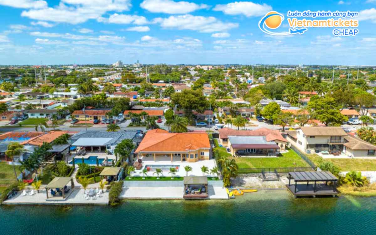 Giá vé máy bay đi Hialeah 