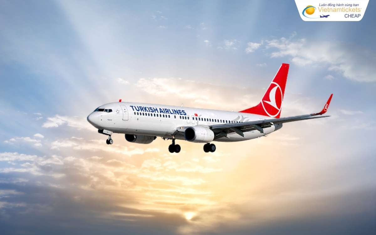 Turkish Airlines bay từ Việt Nam đến Houston