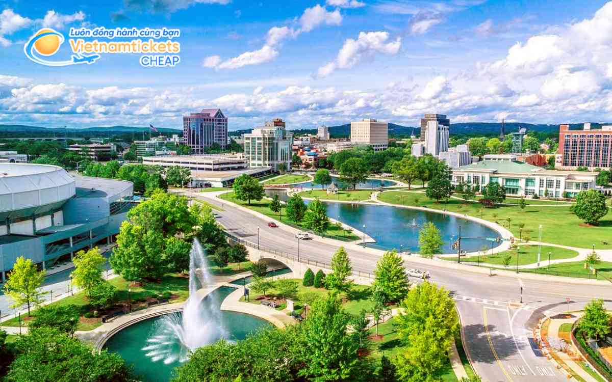 Giá vé máy bay đi Huntsville