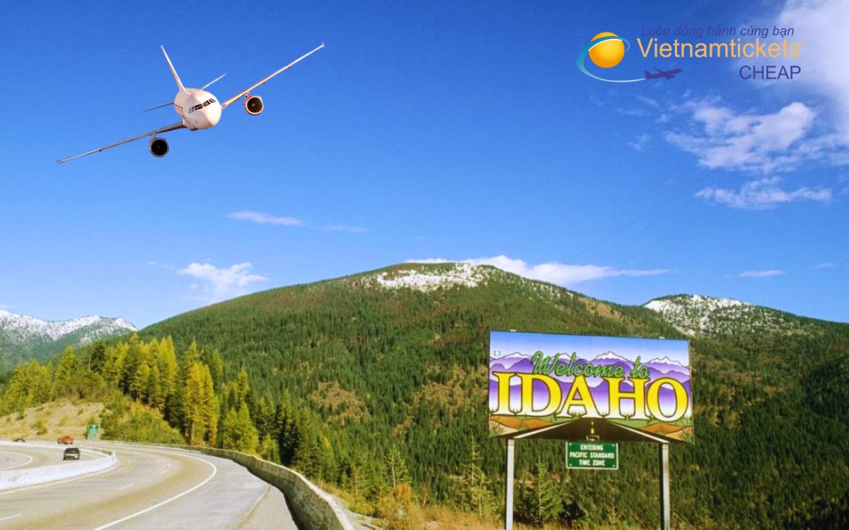 Chuyến bay từ Việt Nam đến Idaho