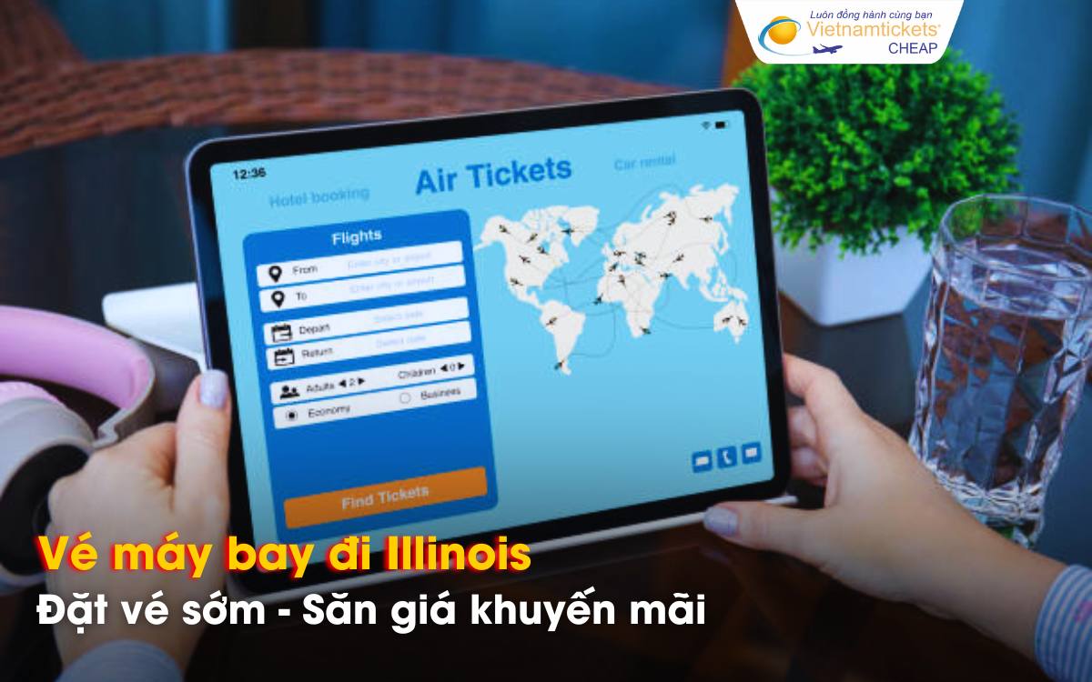 Mẹo săn vé máy bay Illinois giá rẻ