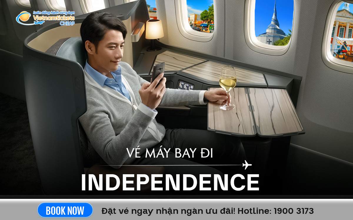 Vé Máy Bay Đi Independence