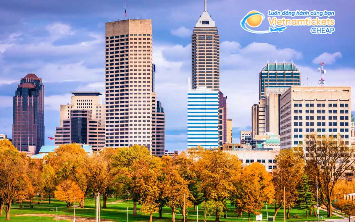 Gi&aacute; v&eacute; m&aacute;y bay đi Indianapolis