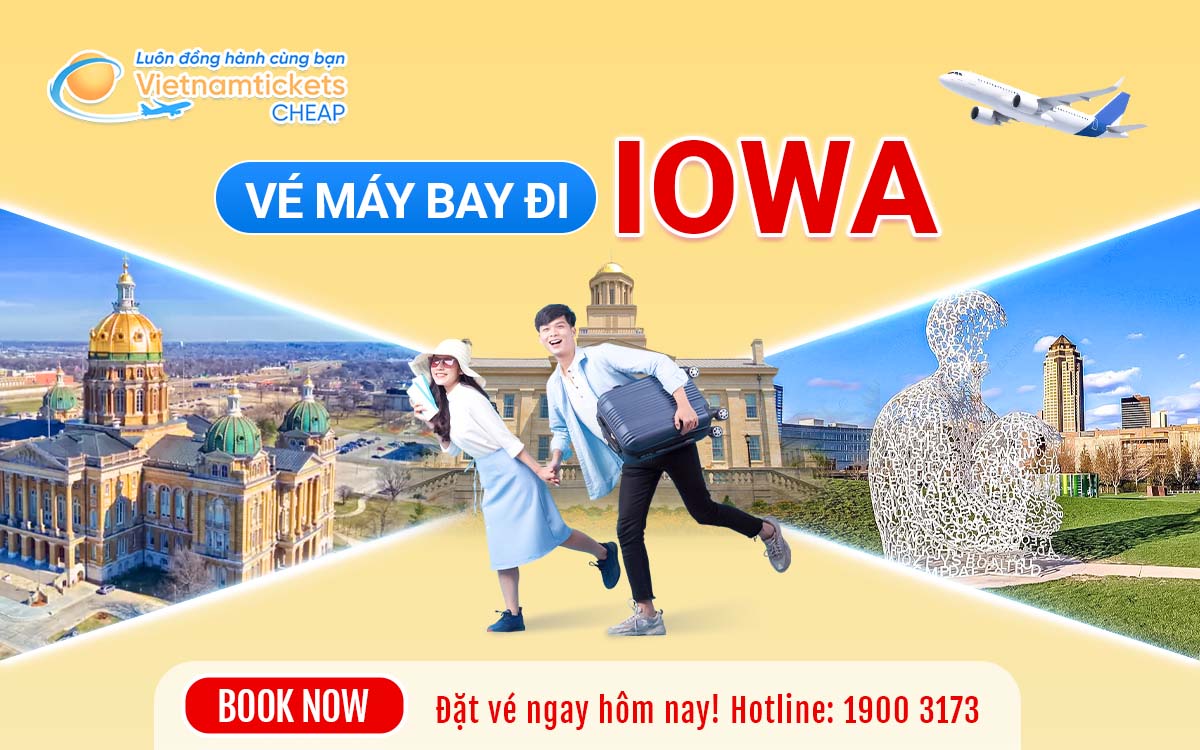 Vé đi Iowa