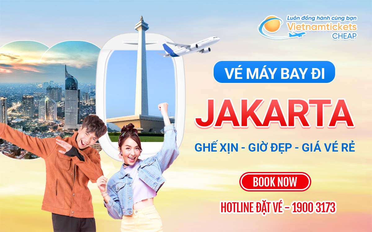 Vé đi Jakarta