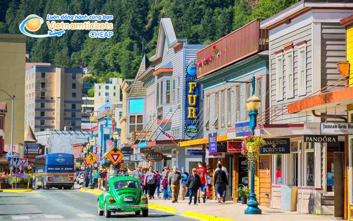 Gi&aacute; v&eacute; m&aacute;y bay đi Juneau