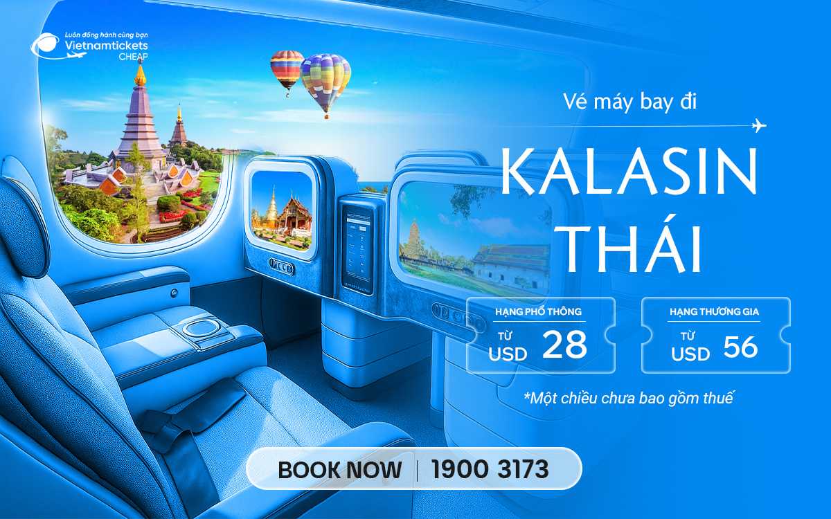Vé Máy Bay Đi Kalasin