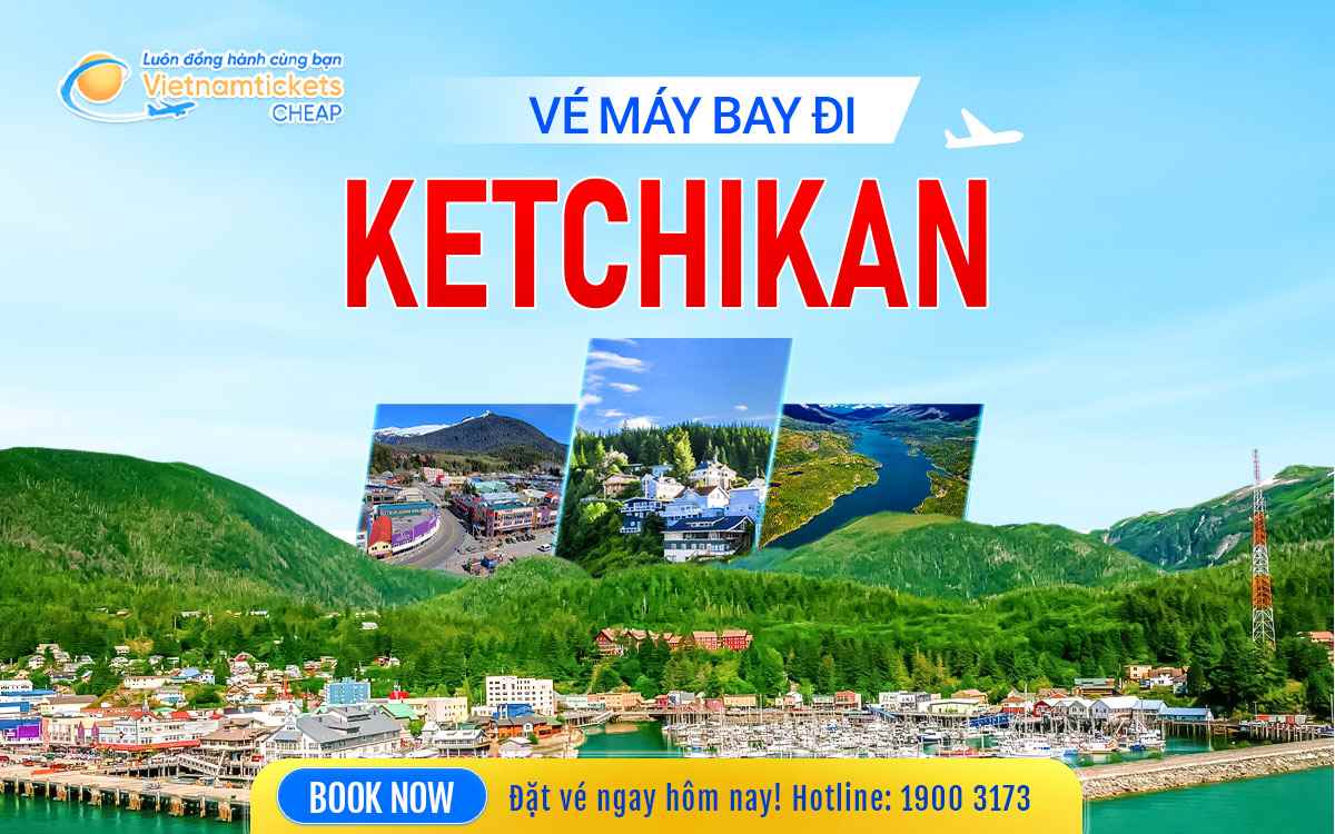 Vé Máy Bay Đi Ketchikan