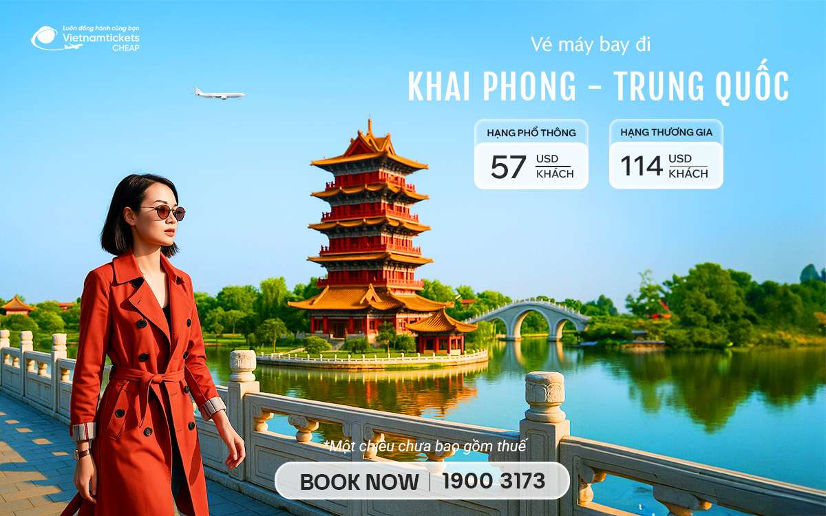 Vé Máy Bay Đi Khai Phong