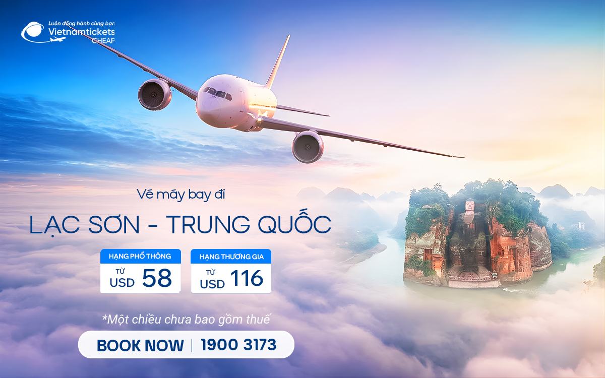 Vé Máy Bay Đi Lạc Sơn