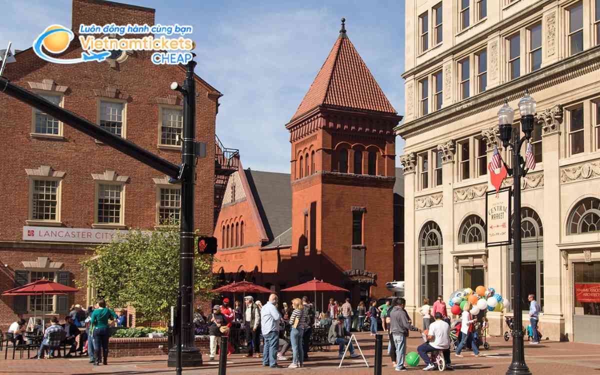 Giá vé máy bay đi Lancaster