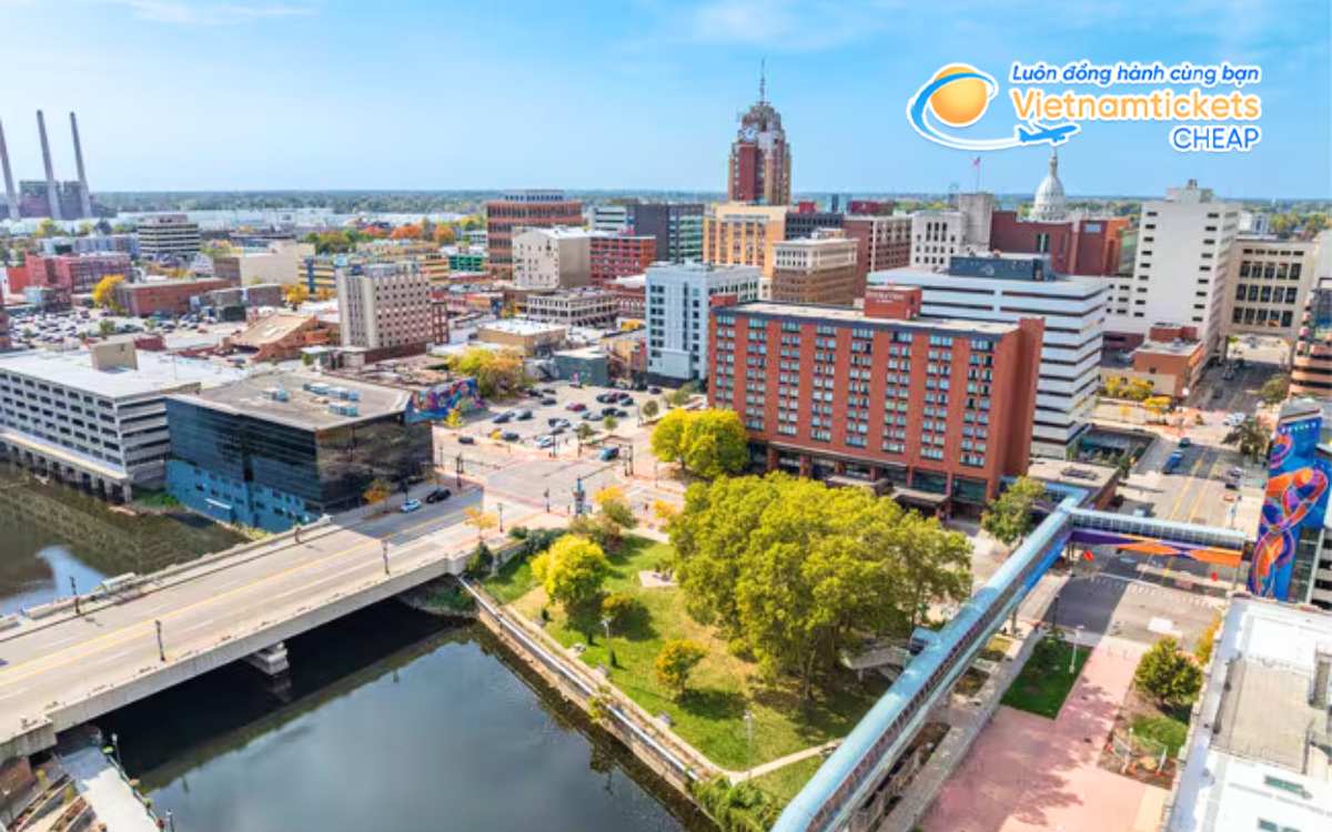 Giá vé máy bay đi Lansing