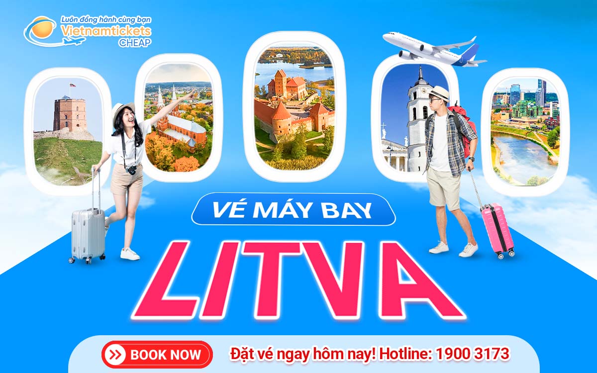 Vé máy bay đi Latvia ưu đãi chỉ từ 429 USD