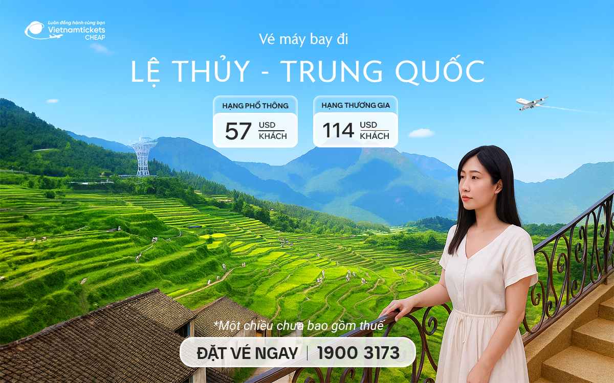 Vé Máy Bay Đi Lệ Thủy