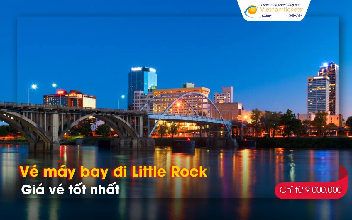Giá vé máy bay đi Little Rock