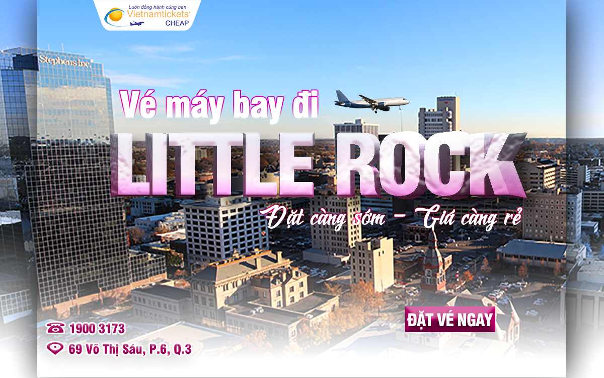 Vé đi Little Rock